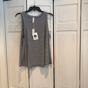 Anthropologie NWT Viscose Tunic Blue / Gray Color- M